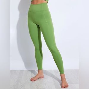 Girlfriend Collective #4007 Mantis Green High Rise Leggings